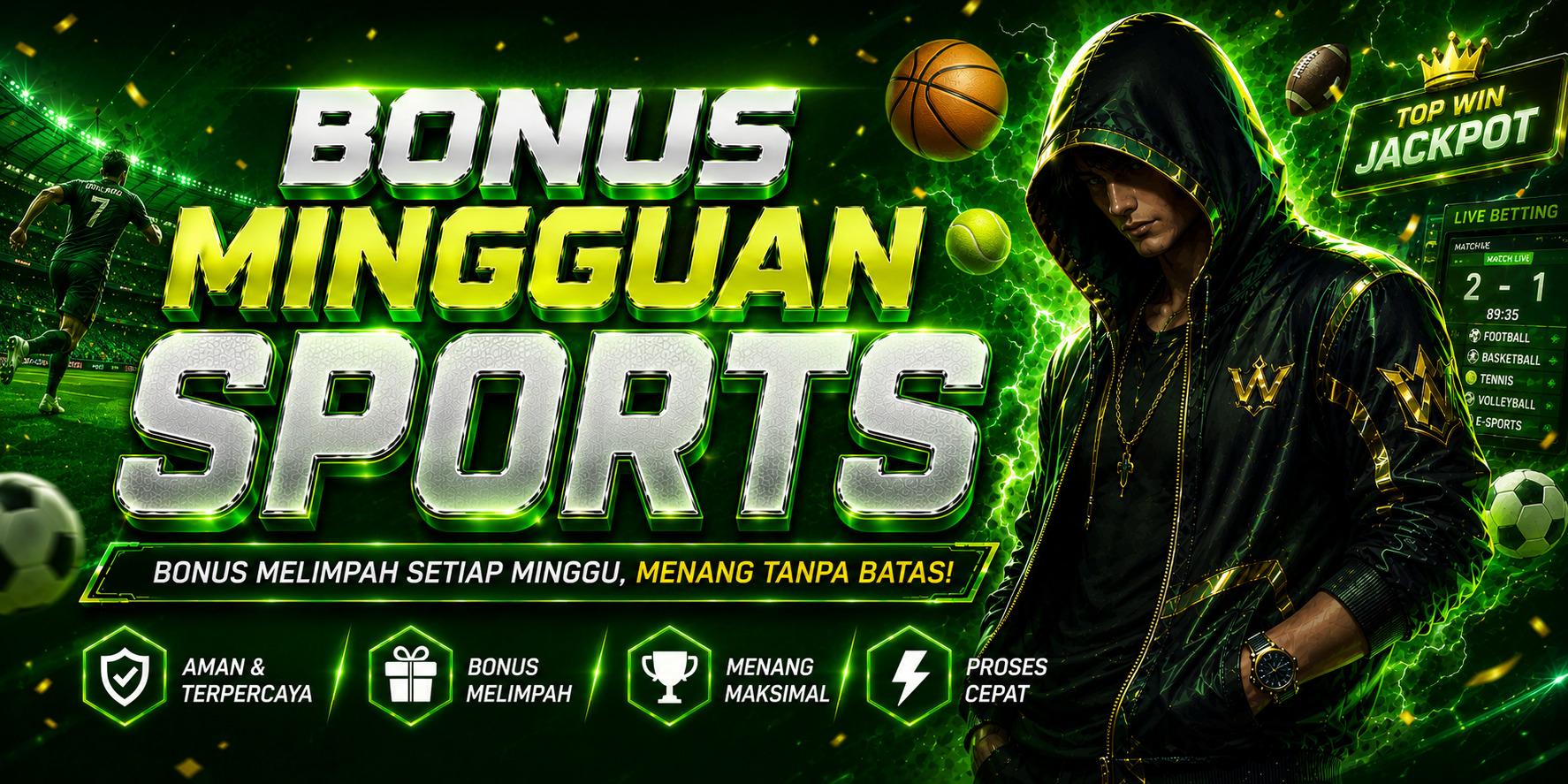 BONUS MINGGUAN SPORTS